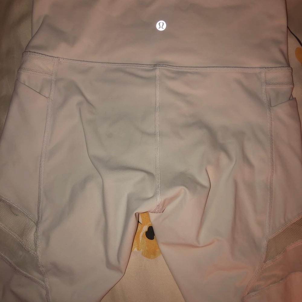 White Lululemon Leggings